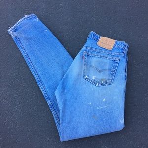 Levi's 501 Vintage Denim High waist jeans